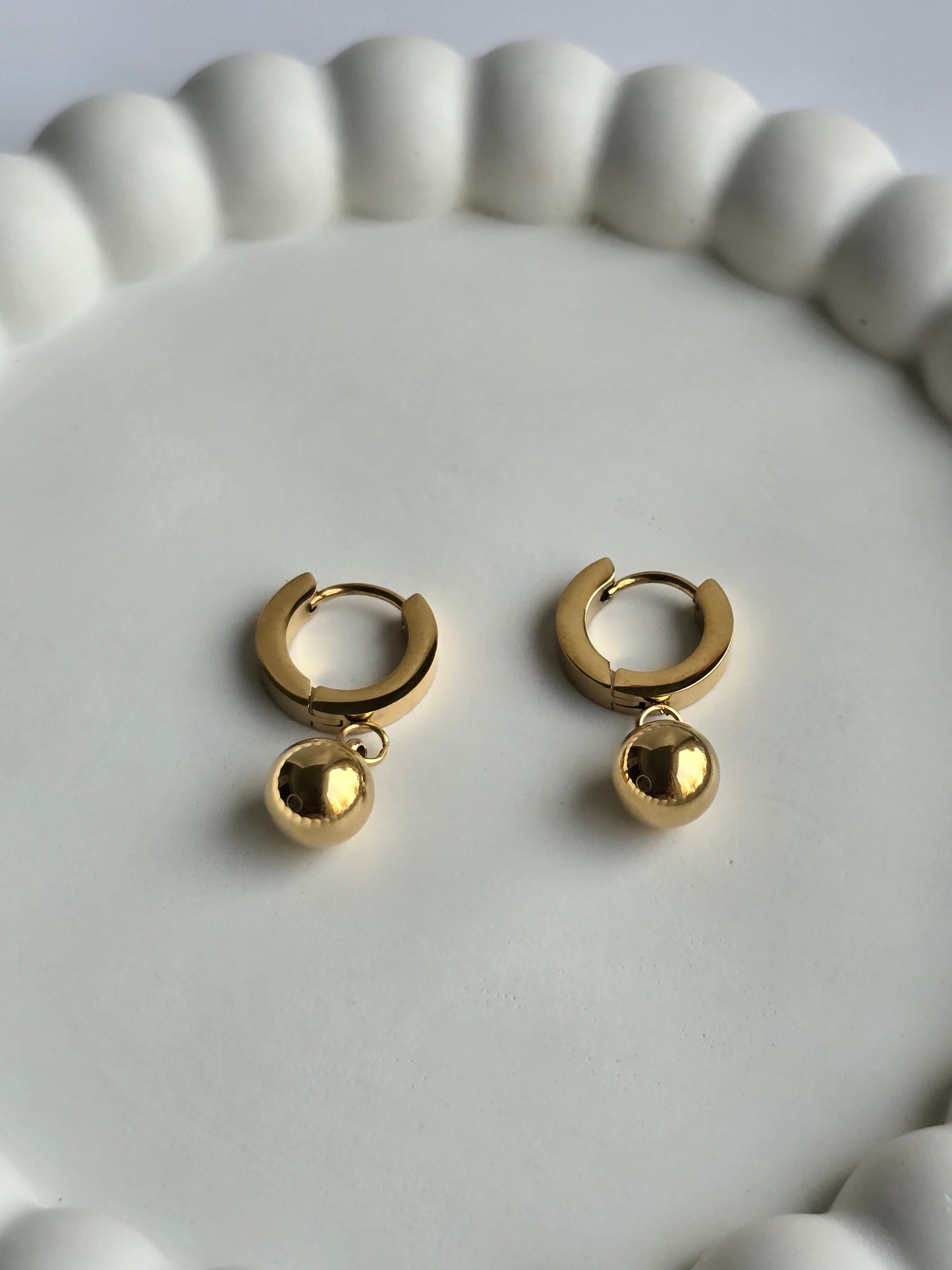 Dot Dangle Earrings