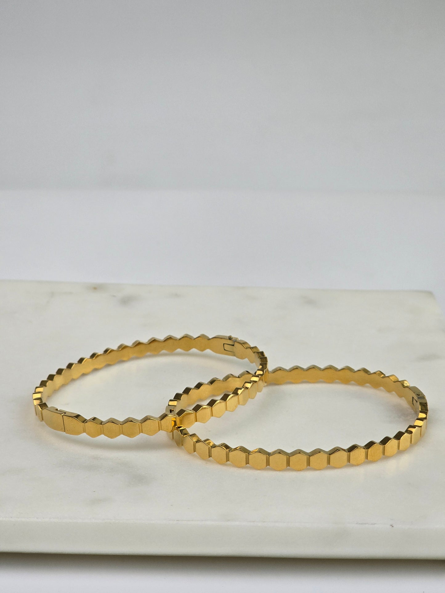 Hexagon Link Bracelet