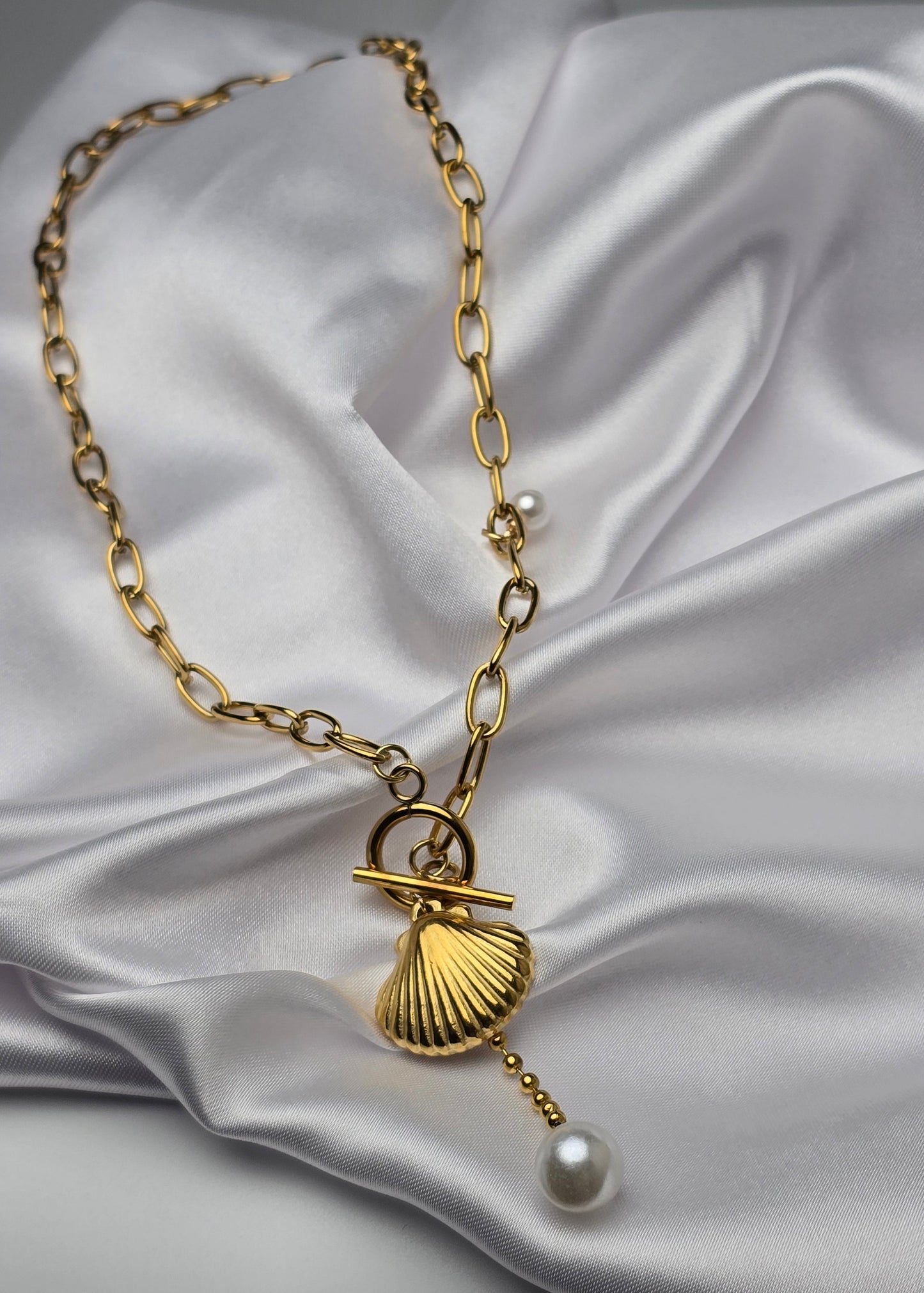 Maris Serena Pearl Shell Necklace