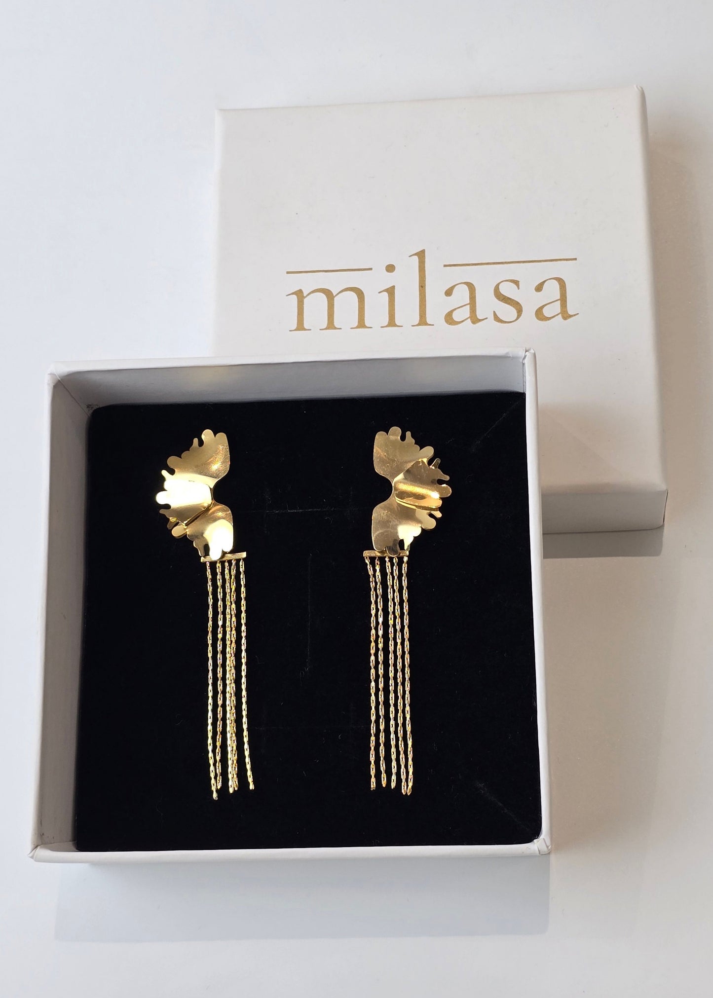 Selara Elysian Tassel Earrings