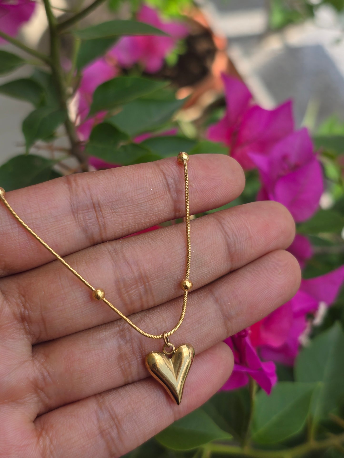Amoura Confetti Heart Necklace