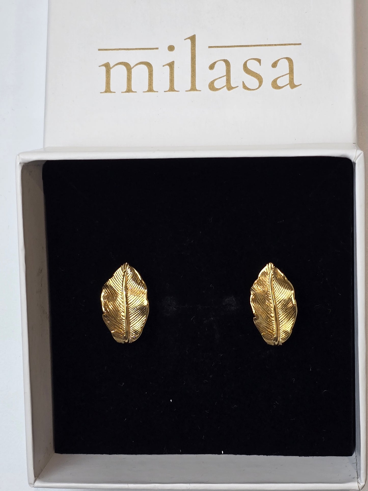 Botanica Verde Leaf Earrings