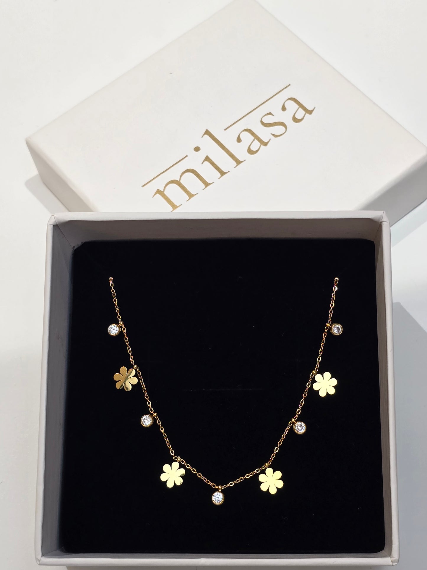 Elysian Floral Link Necklace