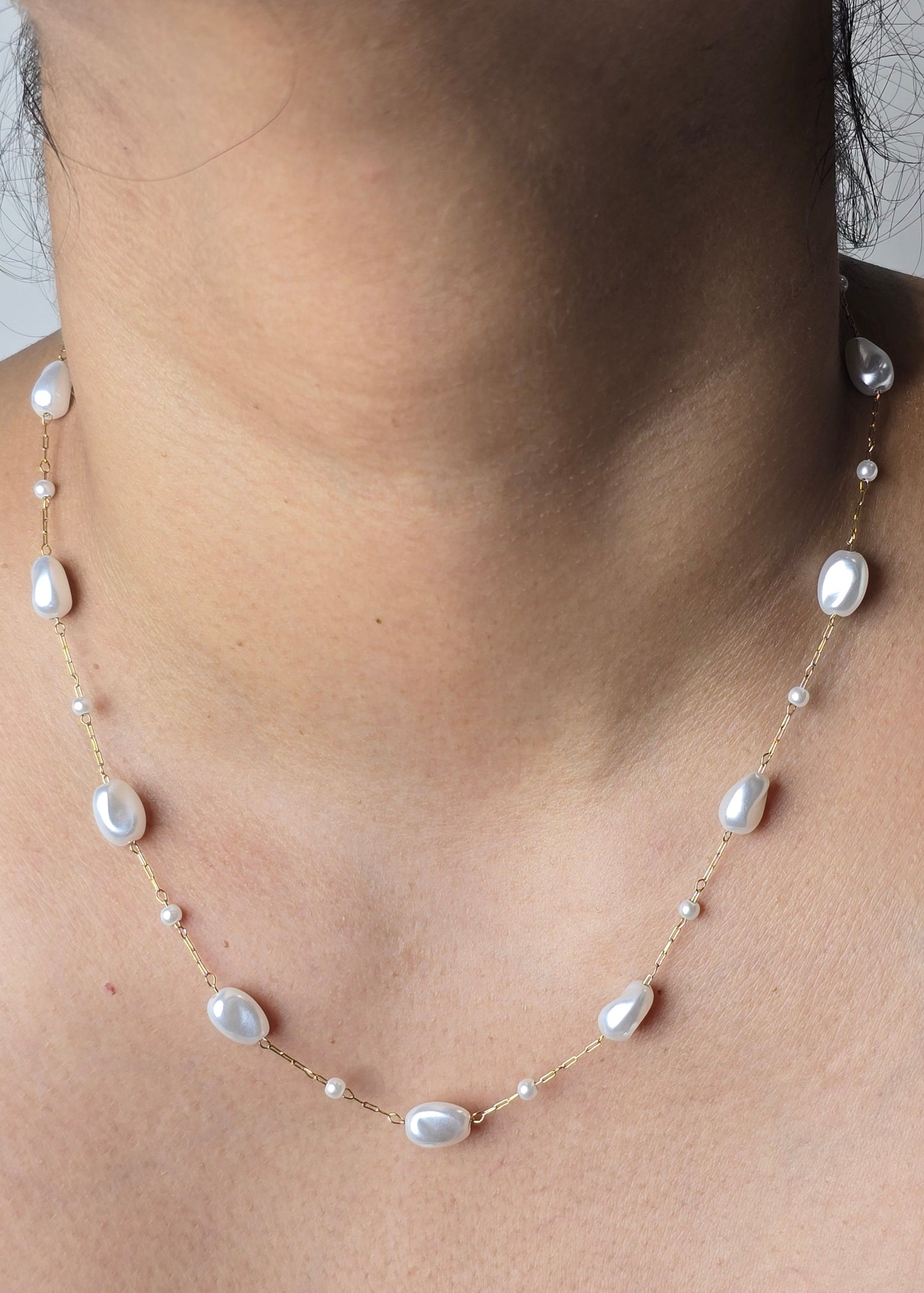 Pearl Pair - Elysian Pearl Necklace and Allure Celeste Studs