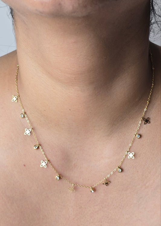 Elysian Petal Bloom Necklace