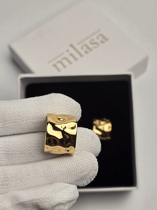 Eterna Molten Gold Hoops