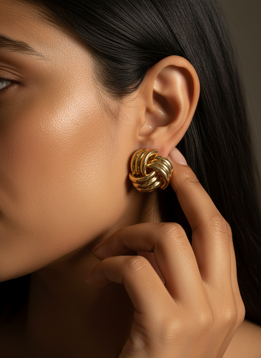 Triple Stack Dome Studs