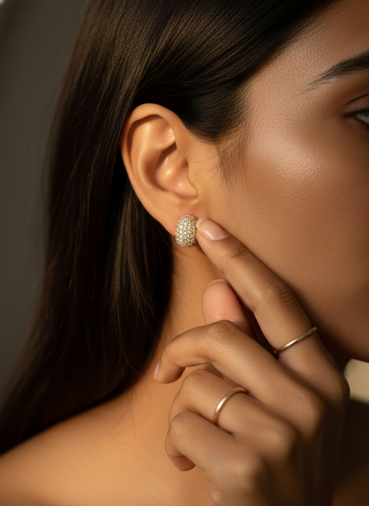 Stardust Pavé Studs