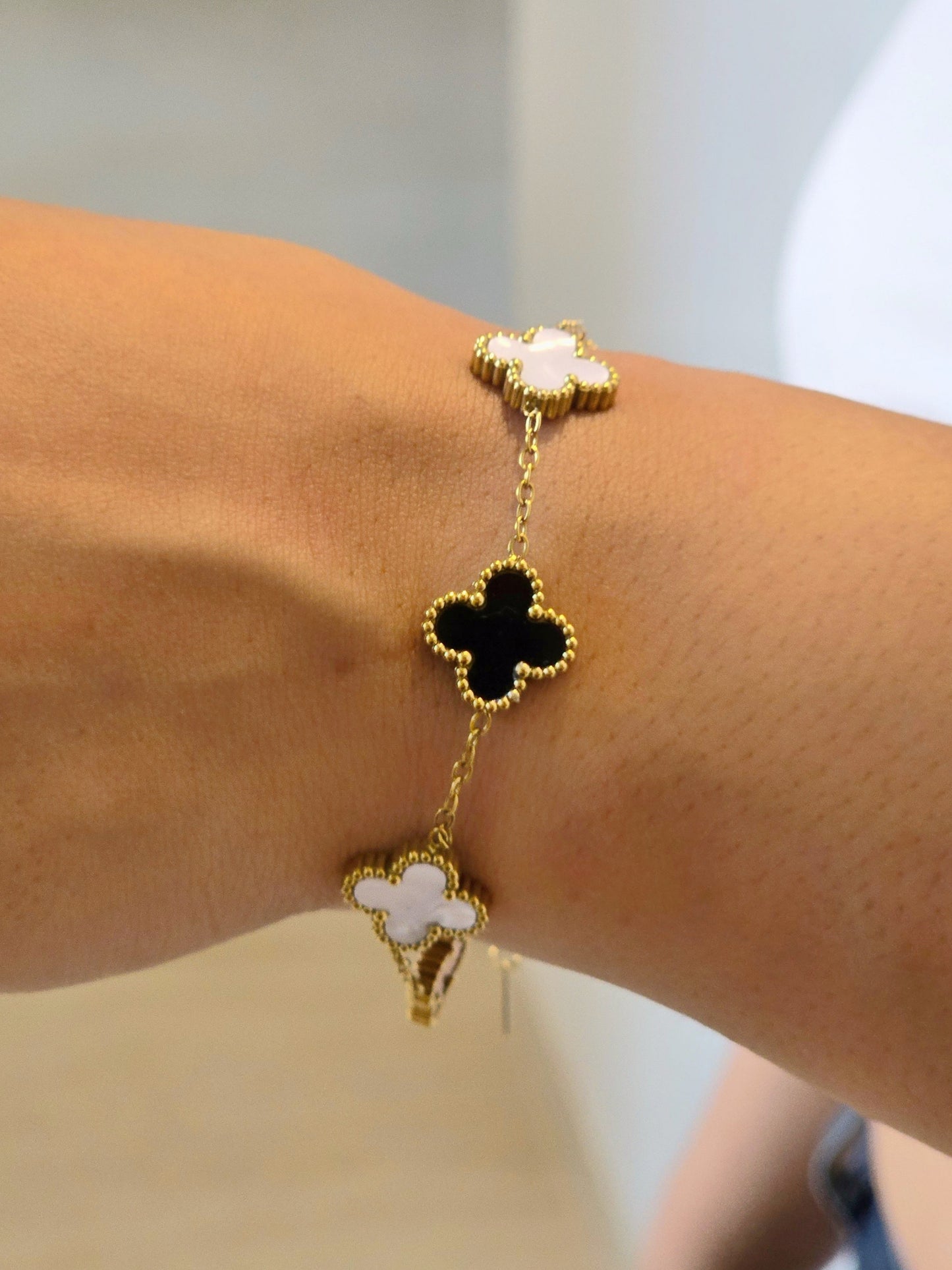 Two Way Clover Bracelet