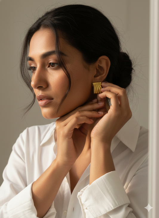 Sculptura Crest Studs