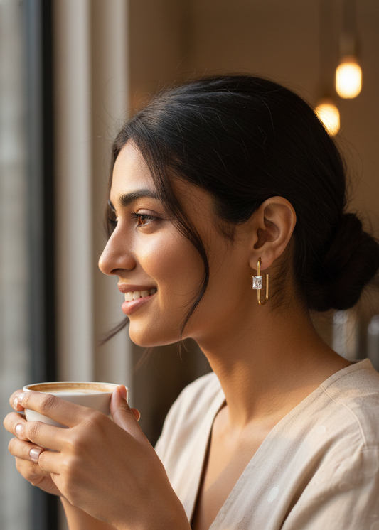 Crystal Solara Earrings