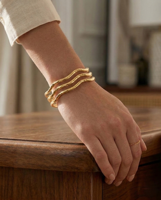 Lunaria Tria Luxe Cuff