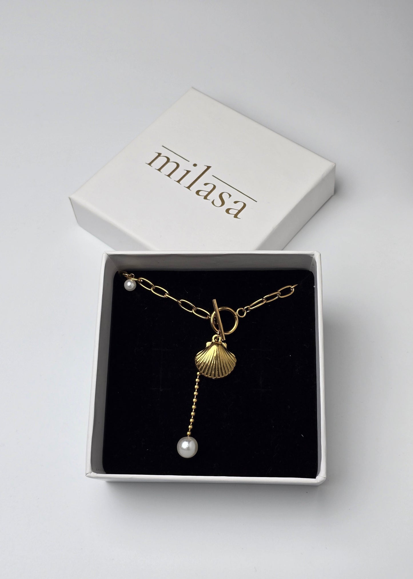 Maris Serena Pearl Shell Necklace