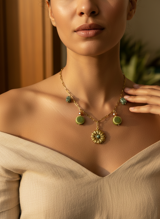 Solstice Sunburst Necklace