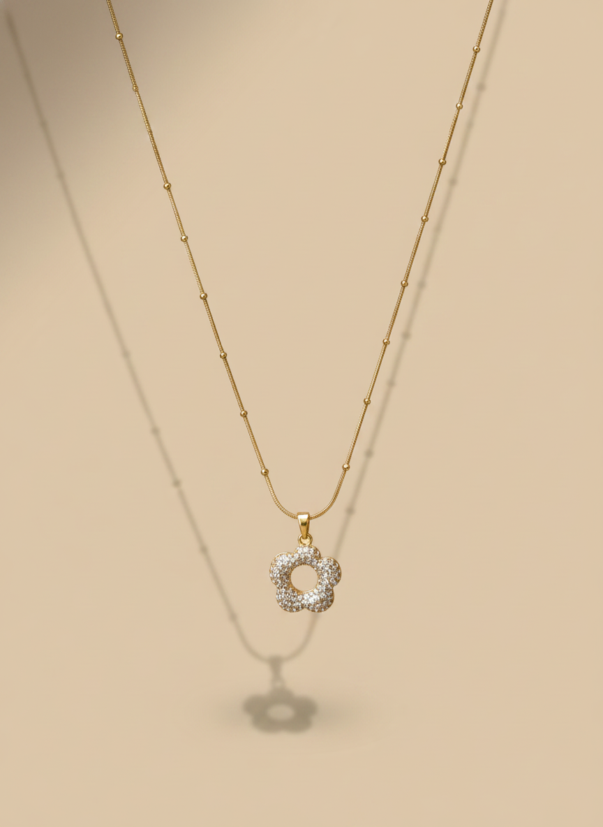 Aura Flower Necklace