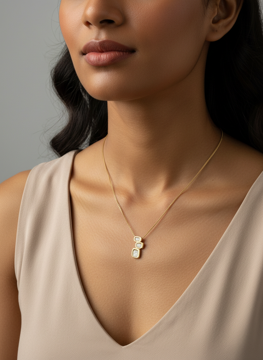 Mosaic Tier Necklace