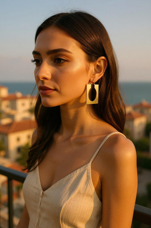 Sculptura Lamina Earrings
