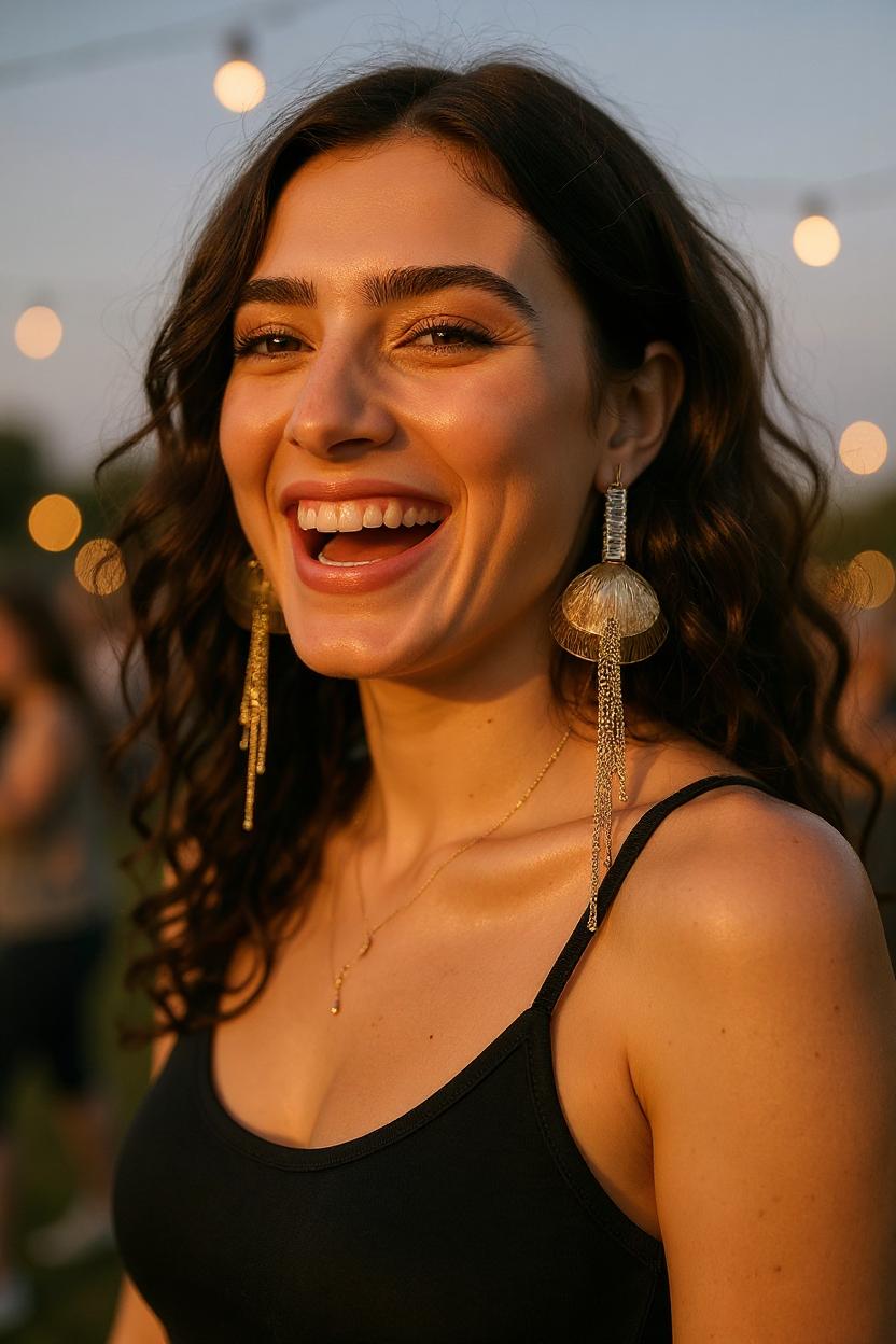 Selara Elara Bloom Earrings