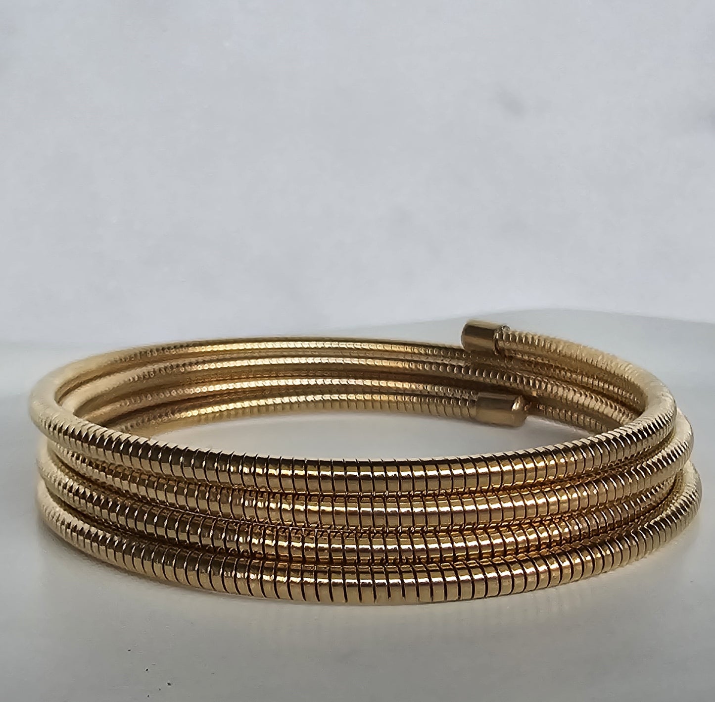 Coiled Embrace Bracelet