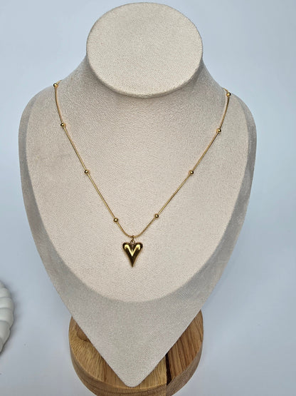 Amoura Confetti Heart Necklace