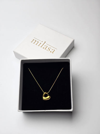 Aurelle Lumé Heart Necklace