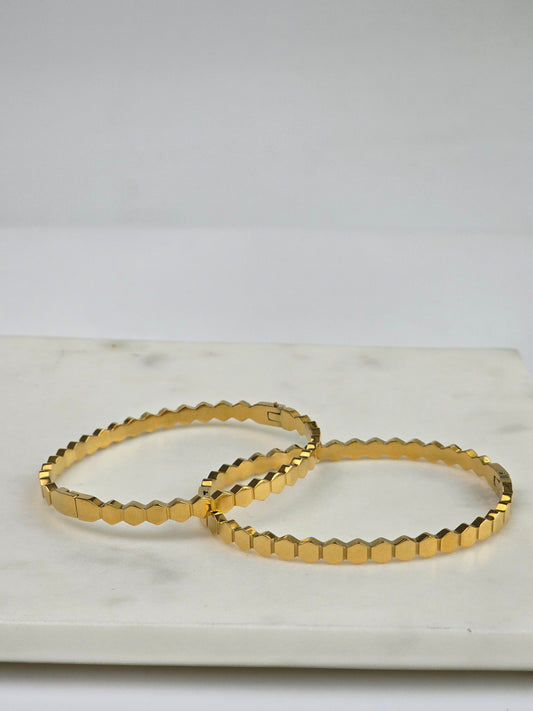 Hexagon Link Bracelet