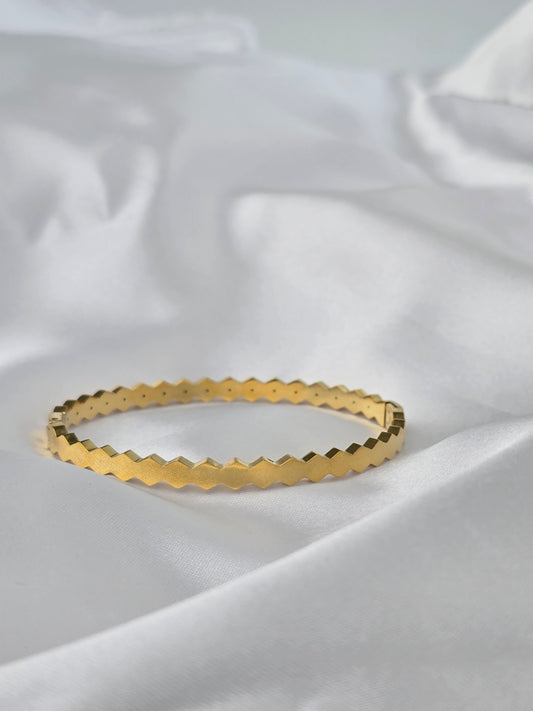 Hexagon Link Bracelet
