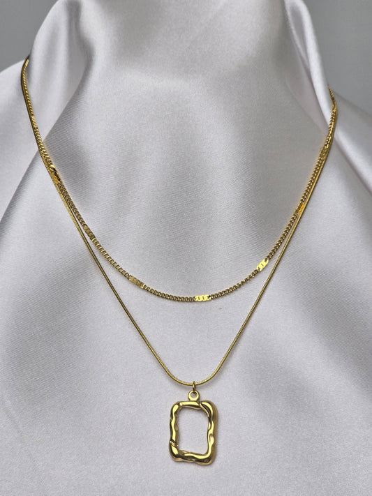 Aurelle Forma Twin Necklace