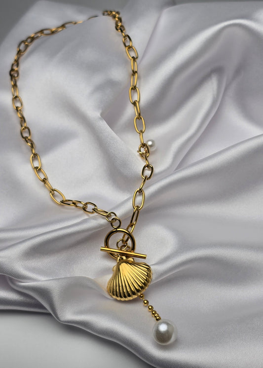 Maris Serena Pearl Shell Necklace