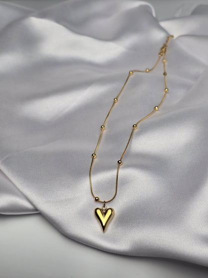 Amoura Confetti Heart Necklace