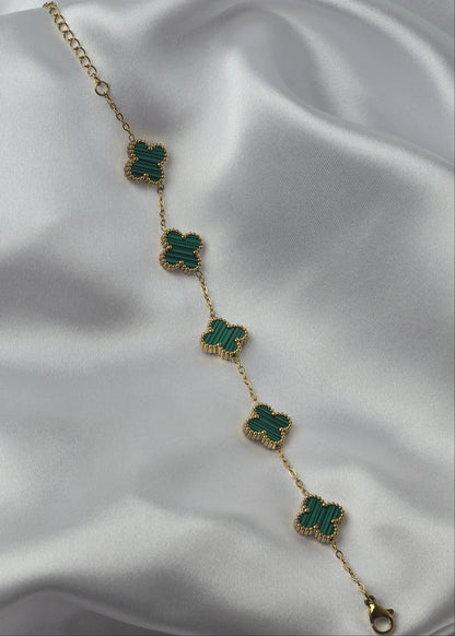 Green Clover Bracelet