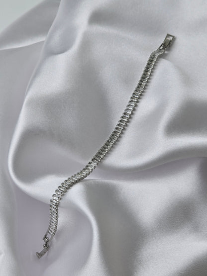 92.5 Sterling Silver Tennis Bracelet