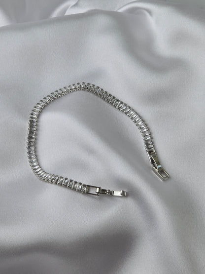92.5 Sterling Silver Tennis Bracelet