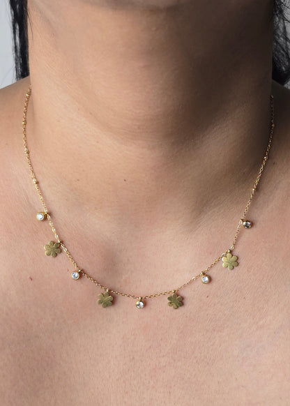 Elysian Floral Link Necklace