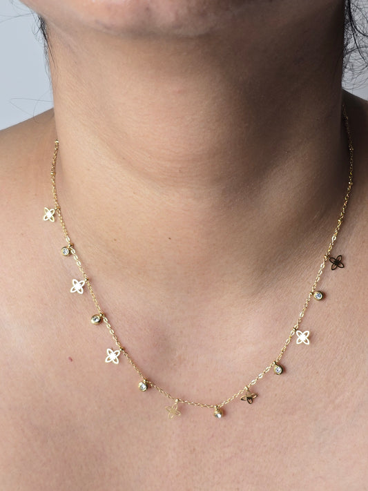 Elysian Petal Bloom Necklace