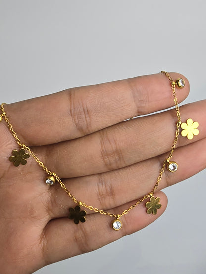 Elysian Floral Link Necklace