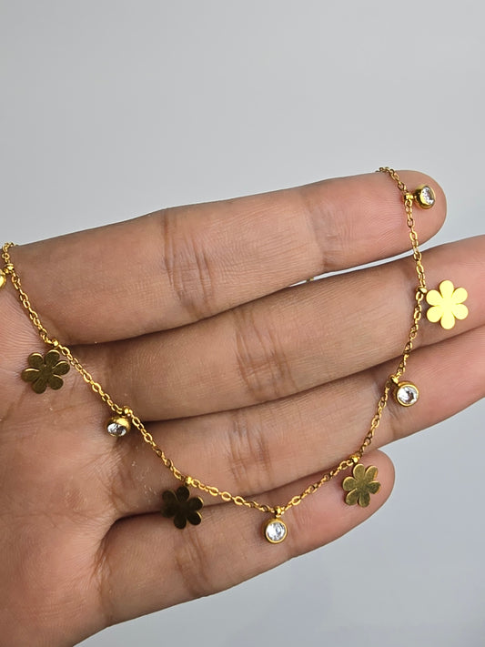 Elysian Floral Link Necklace