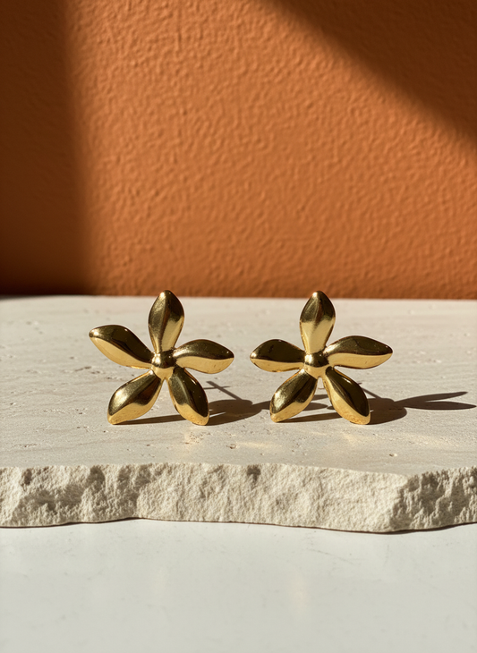 Gilded Bloom Studs