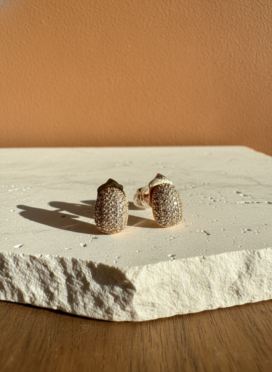 Stardust Pavé Studs