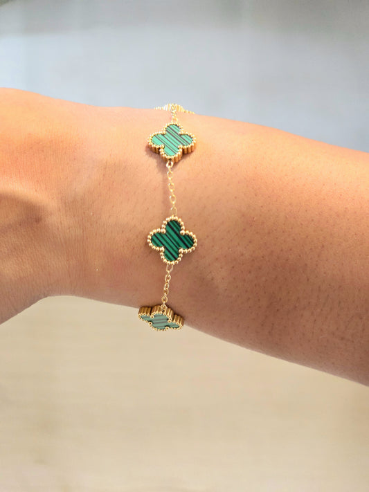 Green Clover Bracelet