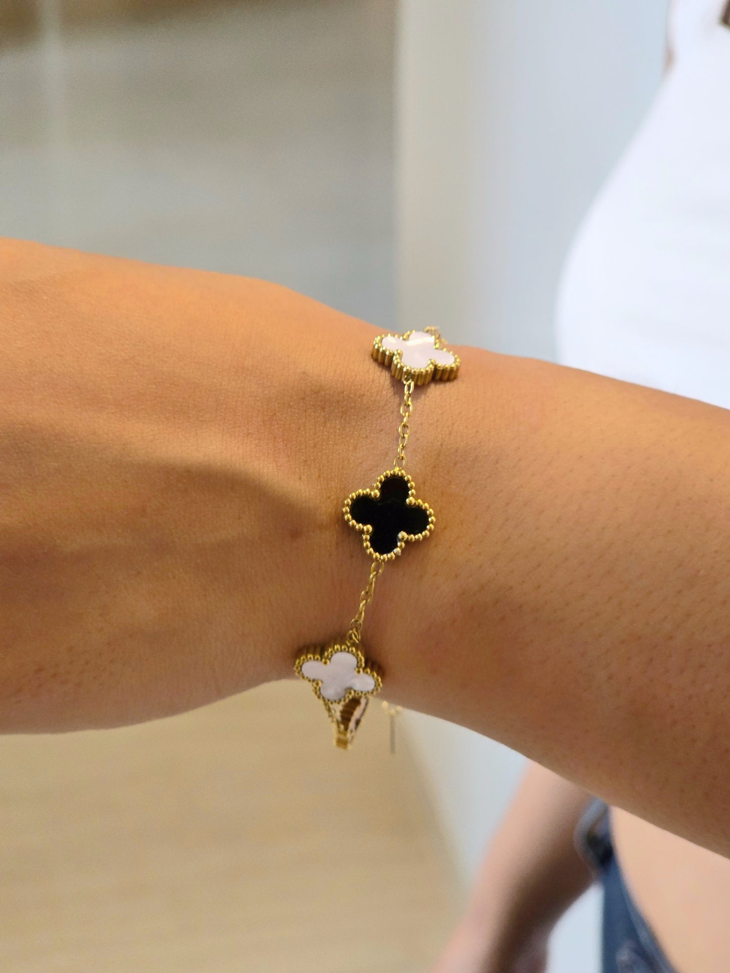 Two Way Clover Bracelet