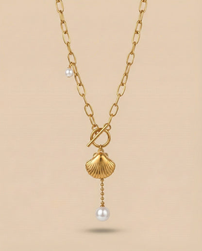Maris Serena Pearl Shell Necklace