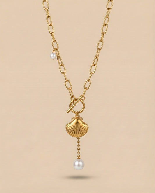 Maris Serena Pearl Shell Necklace