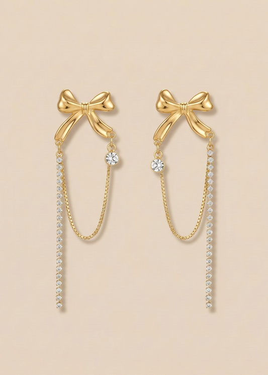 Selara Noelle Drape Earrings