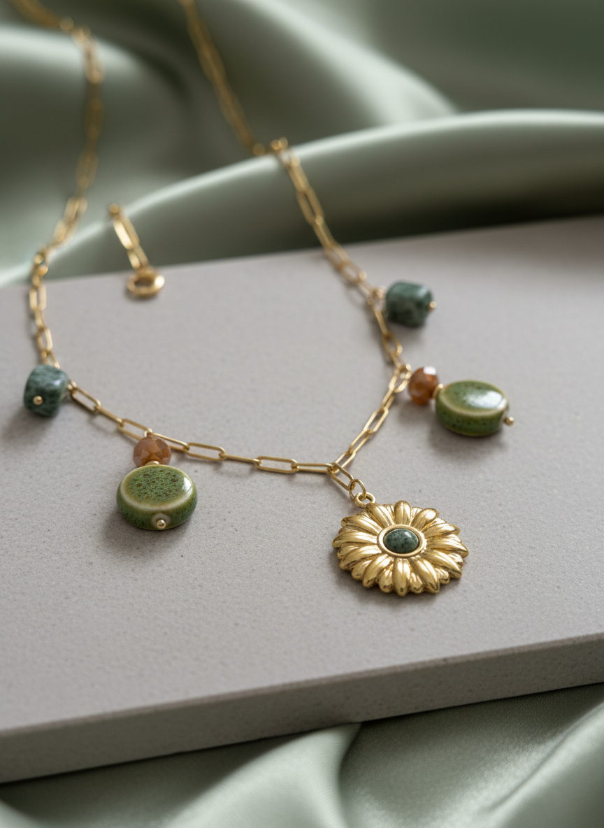 Solstice Sunburst Necklace