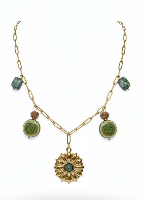 Solstice Sunburst Necklace