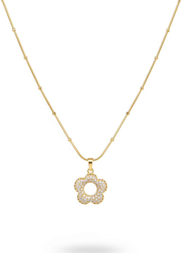 Aura Flower Necklace