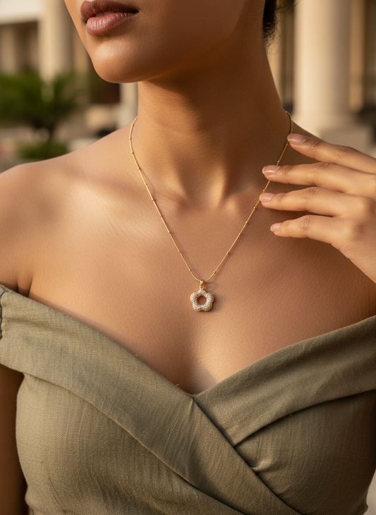 Aura Flower Necklace