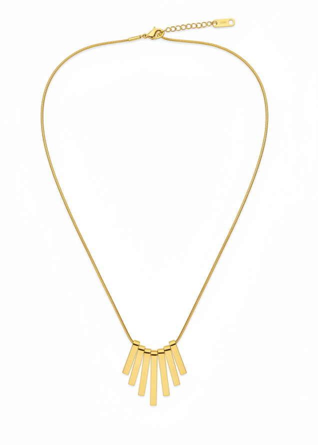 Zenith Fringe Necklace