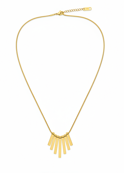 Zenith Fringe Necklace